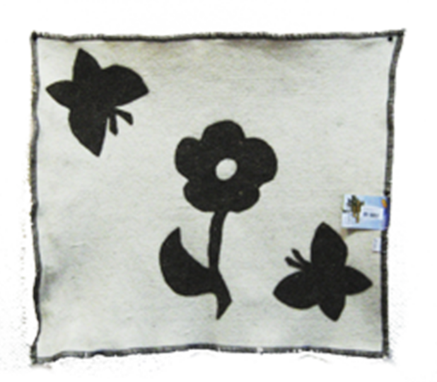 Коврик шерстяной